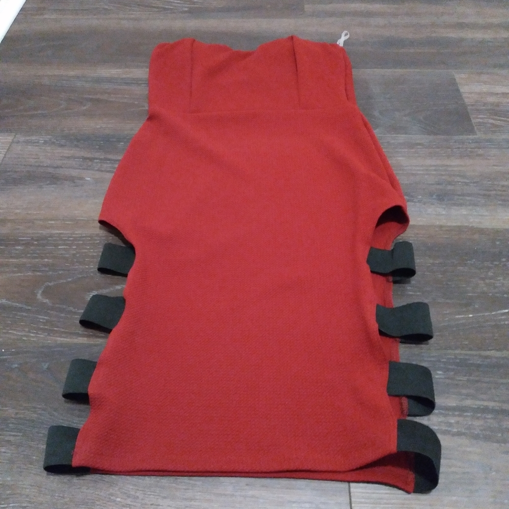 Love j m dress,size Medium,burgundy